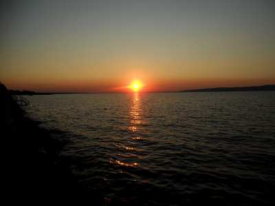 Balaton, naplemente
