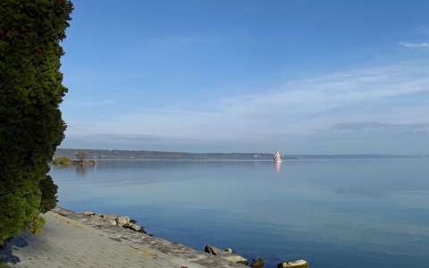 őszi balaton, magyarország