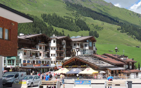 Ausztria,Hintertux gleccser alatti település