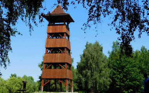 Kilátó a Kis-Balatonnál, magyarország