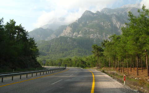 Antalya közelében, Törökország