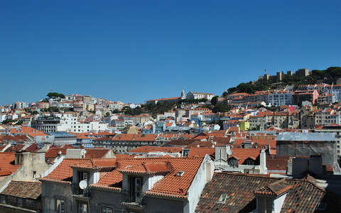 Szent-György vár, Castelo de Sao Jorge, Lisszabon, Portugália