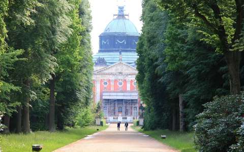 Németország, Potsdam - Sanssouci kastély parkja, Új Palota