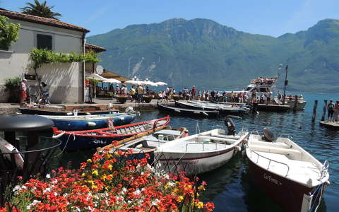 Limone, Olaszország,Garda tó