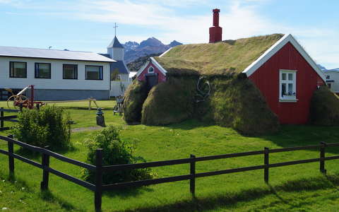 ház izland nyár