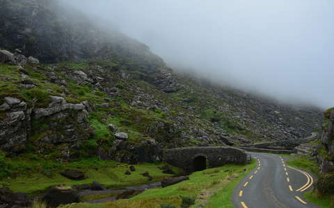 hegy köd kövek és sziklák írország