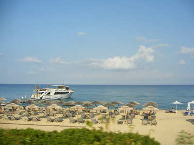 Kefalonia, Skala beach