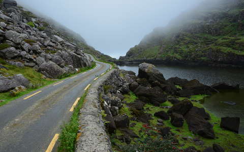 hegy kövek és sziklák írország út