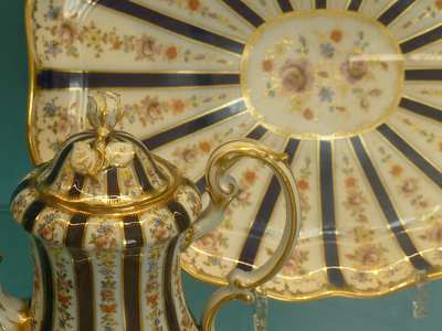 Részlet a meisseni Porcelánmúzeumból