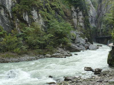 Aareschlucht, Meiringen, Svájc