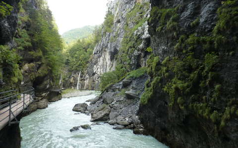 Aareschlucht, Meiringen, Svájc