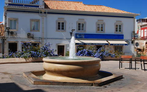 Loulé, Praça Dom Afonso III, Algarve, Portugália