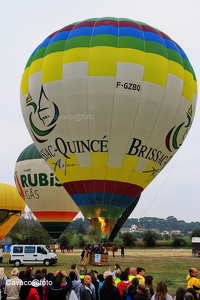 Balão de ar quente em coruche