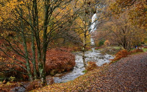 címlapfotó vízesés írország ősz