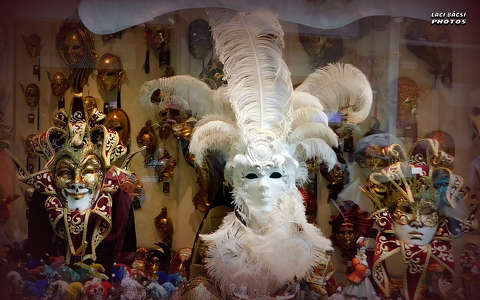 Velence, karneváli maszkok, Olszország