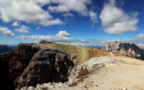 a világ tetején - Dolomitok