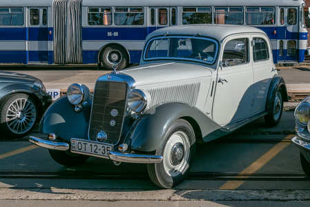 Mercedes-Benz W136/170V Évjárat: 1936  Teljesítmény: 38 Le. 1700 cm3