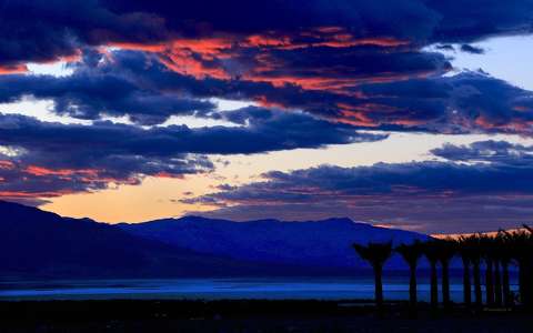 Naplemente a sivatagban, Death Valley NP, California