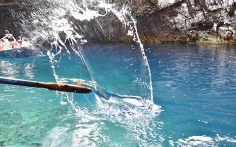 Melissani barlang, Kefalónia