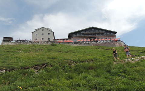 Schafberg a Wolfgangsee felett, Ausztria
