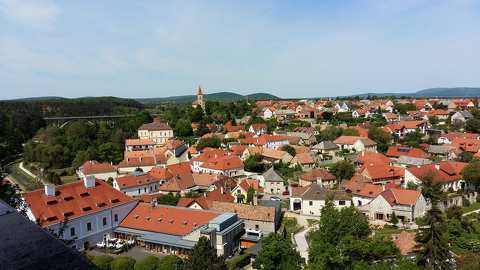 Veszprém a várból