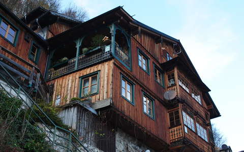 Hallstatt, Salzkammergut, Ausztria