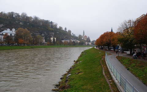 Salzburg, Salzach folyó, Ausztria