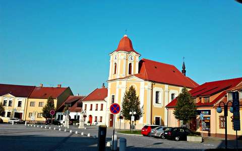 Csehország, Veselí nad Moravou, templom