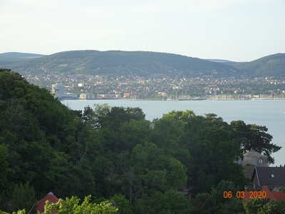Balatonfüred Tihanyból