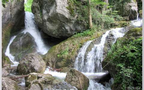 Ausztria, Muggendorf - Myrra vízesés