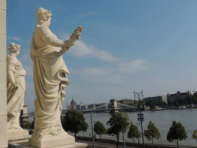 Kilátás a Várkertbazárból,Budapest