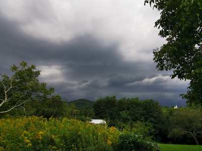 Vihar előtt a Balatonfelvidéken