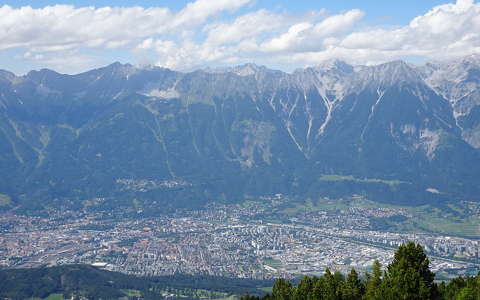 Innsbruck látképe