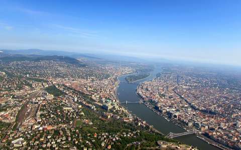 Budapest fentről