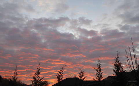 címlapfotó felhő naplemente
