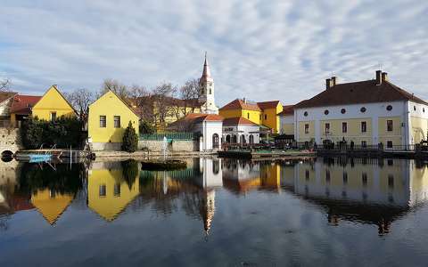magyarország tapolca templom tó