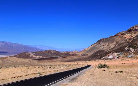 Artist\'s drive (Festő palettája panorámaút), Death Valley NP, California, USA