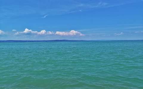 A Balaton Siófoknál