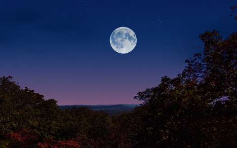 bolygók és holdak címlapfotó éjszakai képek