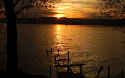 Naplemente Balatonfűzfőn