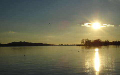 Balatonfüredi alkony