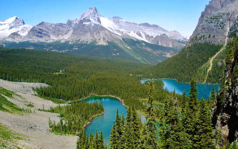 Mary Lake, Szikás hegység, Kanada
