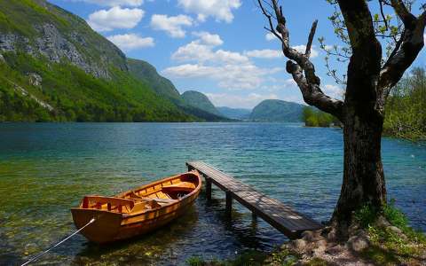 Bohinji-tó, Triglav NP, Szlovénia