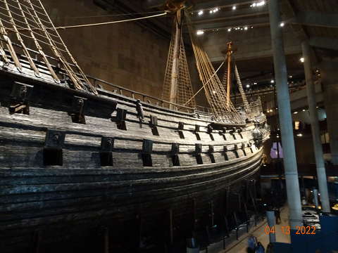 Vasa múzeum, a hadihajó (Stockholm)
