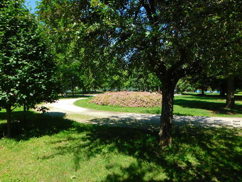 Csónakázó-tó parkja, Szombathely