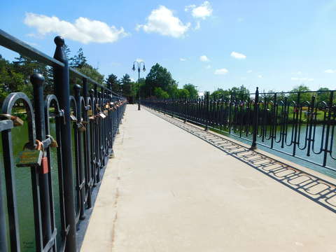 Csónakázó-tó hídja, Szombathely