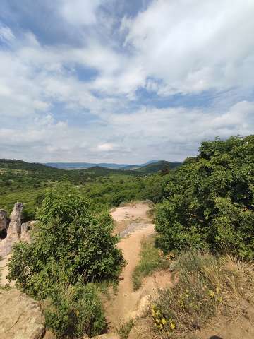 Pilis, hegy, Teve-szikla, felhő, természet