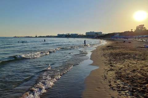 Ayia Napa, Ciprus, tengerpart