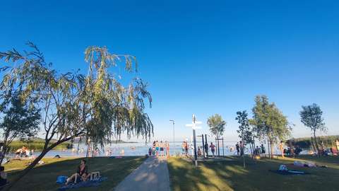 nyár strand