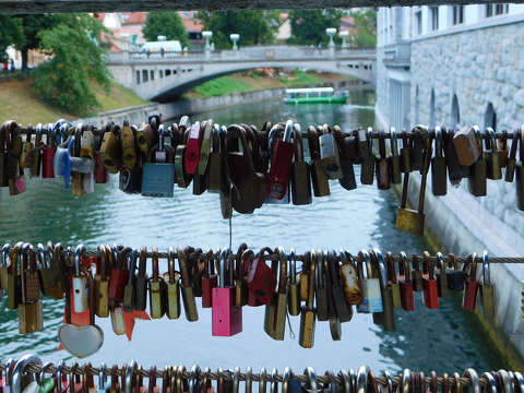Ljubljana, Ljubljanica a Száva jobb oldali mellékfolyója Szlovéniában.